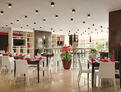 The Hub Restaurant at Ramada Encore Doha The Hub Restaurant at Ramada Encore Doha